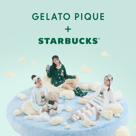 [9.29(Mon)～] “とびきりスイートなパジャマパーティー”をテーマにした、gelato piqueコラボレーションの商品が登場。