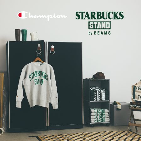 [11.21(Fri)10:00～] STARBUCKS STAND by BEAMSより、EXTRA Collection第一弾としてChampionとのコラボレーションアイテムが登場。