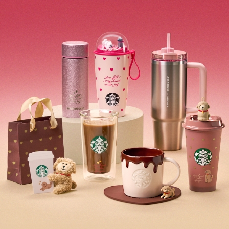 [1.14(Wed)～] チョコレートの甘さとほろ苦さをかわいらしい犬や猫とともに表現した、バレンタインにぴったりのグッズが登場。