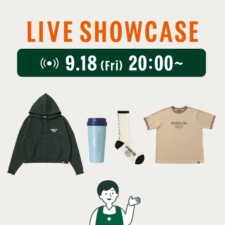 [9.18(Fri)20:00～LIVEスタート] STARBUCKS STAND by BEAMSの新商品を、バリスタとBEAMSスタッフがご紹介。
